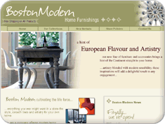 Boston Modern website